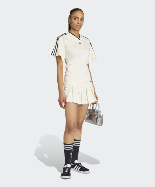 ADIDAS ADIDAS Ruched Soccer Jersey - White