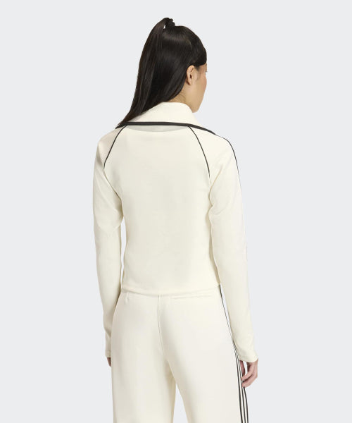 ADIDAS ADIDAS Slim Fit Track Top - White