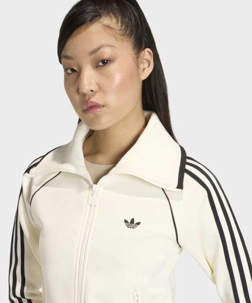 ADIDAS ADIDAS Slim Fit Track Top - White