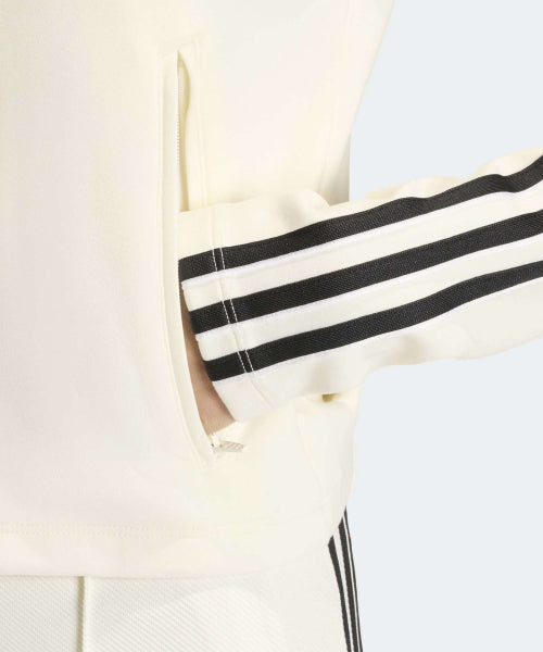 ADIDAS ADIDAS Slim Fit Track Top - White