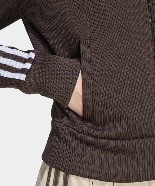 ADIDAS ADIDAS Firebird Knit Track Top - Aura Coffee