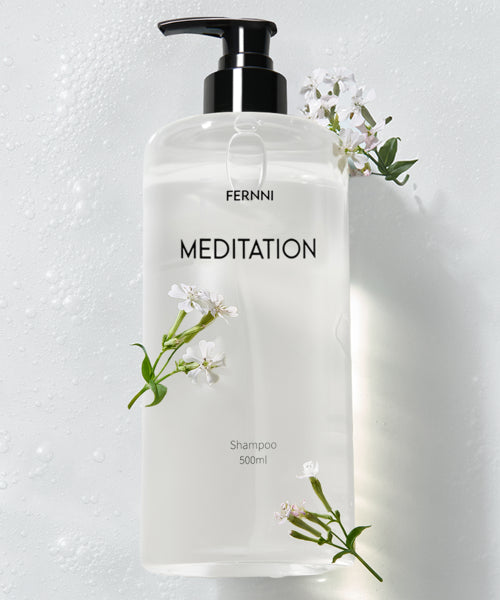 FERNNI (Hair loss functionality) Brewer's Yeast Anti-Hair Loss Meditation Shampoo 500ml + Golden Oud Conditioner 500ml (+ Sunscreen provided)