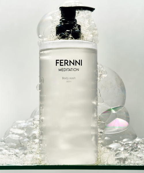 FERNNI Perfume Body Wash Glorious 500ml + Golden Oud Body Lotion 500ml (+Sunscreen free)