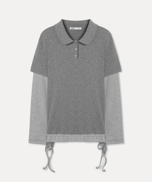 MIXXO MIXXO T-Shirt Layered Striped C