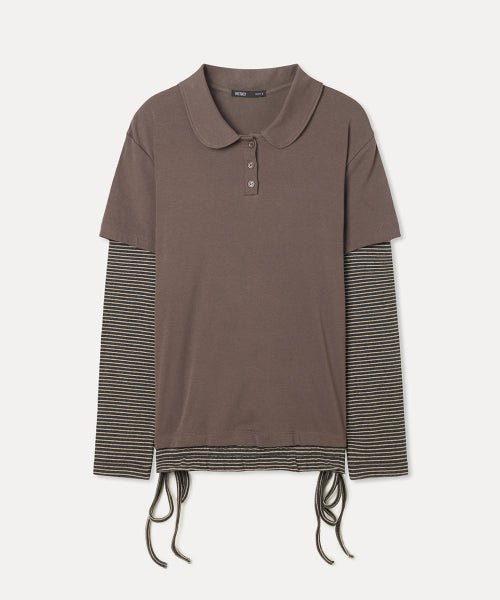 MIXXO MIXXO T-Shirt Layered Striped C