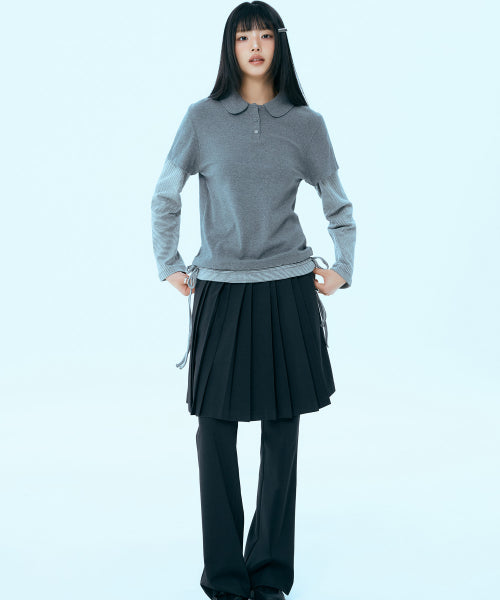MIXXO MIXXO T-Shirt Layered Striped C