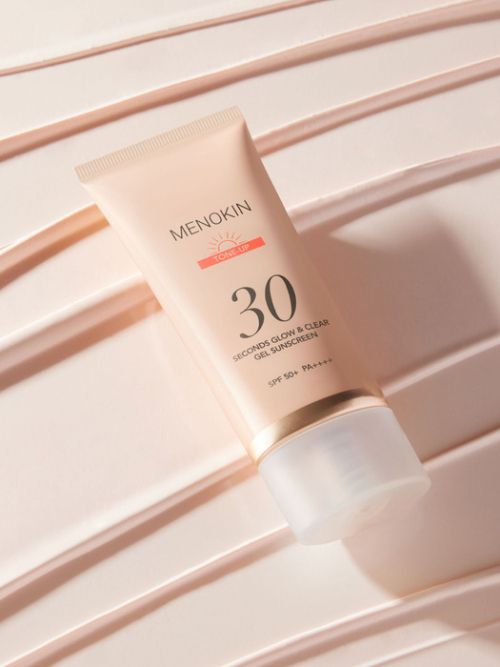 Menokin 30-second Glow & Clear Gel Sunscreen Tone-Up 50ml
