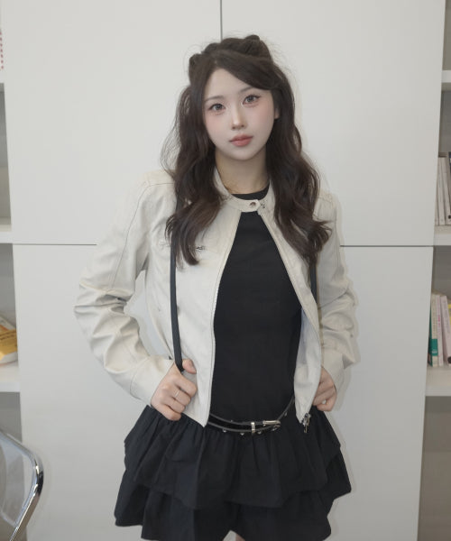 MIXXO MIXXO Biker Jacket Classic Fit