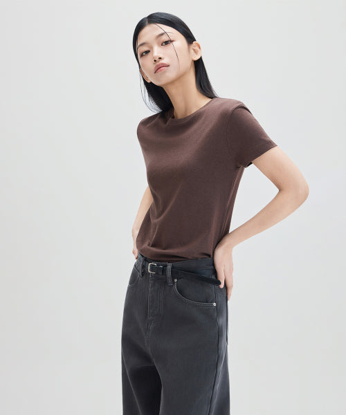MIXXO MIXXO T-Shirt Basic R-neck Short Sleeve (C)