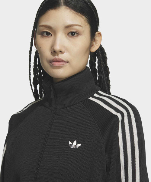 ADIDAS ADIDAS Knitwear Track Top - Black
