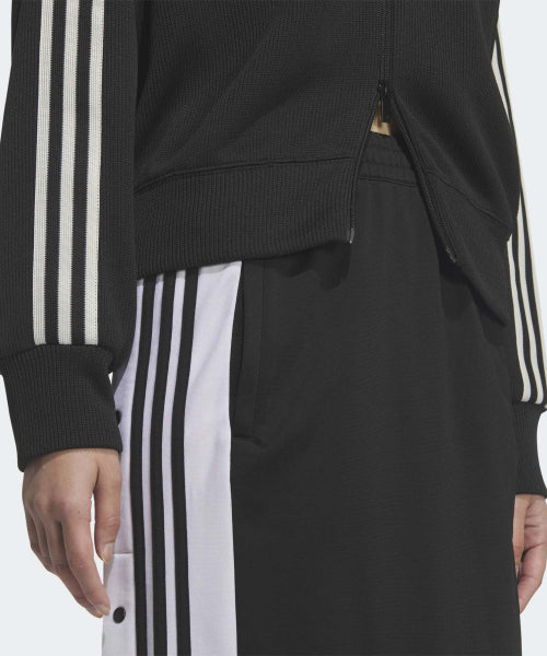 ADIDAS ADIDAS Knitwear Track Top - Black