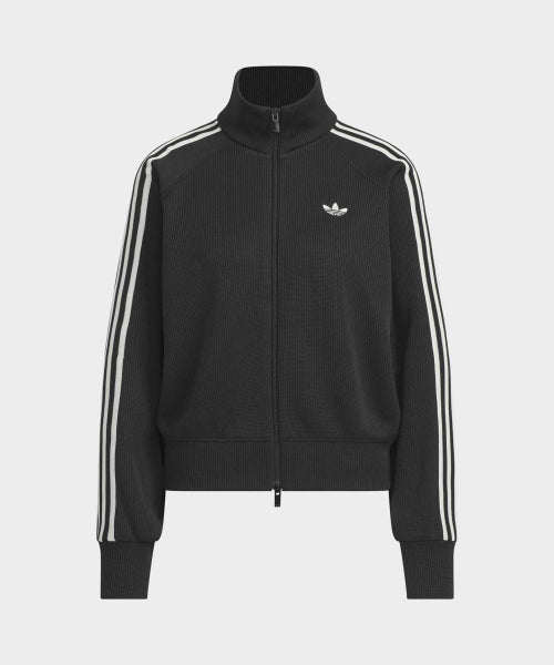 ADIDAS ADIDAS Knitwear Track Top - Black