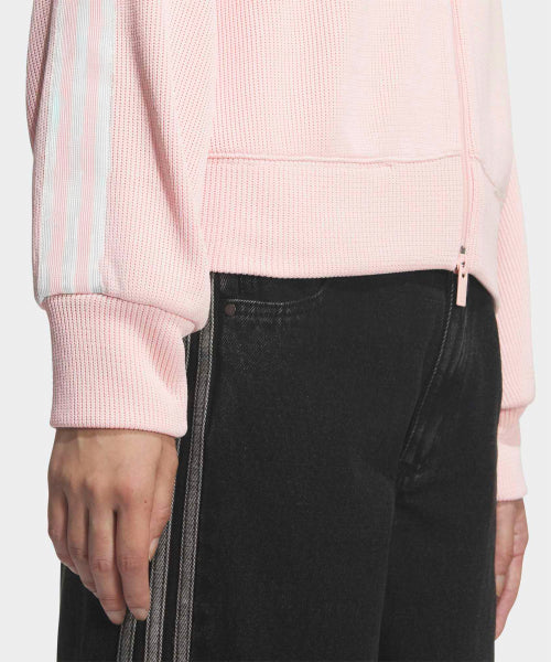 ADIDAS ADIDAS Knitwear Balloon Track Top - Sand Pink