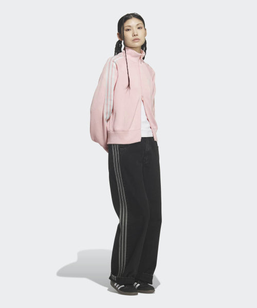ADIDAS ADIDAS Knitwear Balloon Track Top - Sand Pink