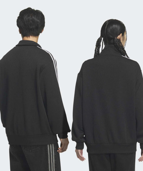 ADIDAS ADIDAS Firebird Knitwear Track Top - Black