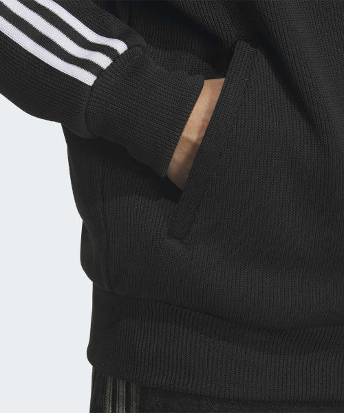 ADIDAS ADIDAS Firebird Knitwear Track Top - Black