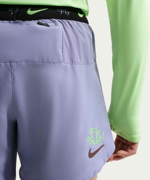 NIKE Nike Stride Fly Running Shorts M - Iron Purple:Black
