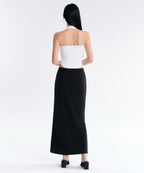MUSINSA STANDARD WOMAN MUSINSA STANDARD WOMAN Fluid Maxi Skirt [Black]