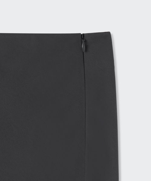 MUSINSA STANDARD WOMAN MUSINSA STANDARD WOMAN Fluid Maxi Skirt Gray