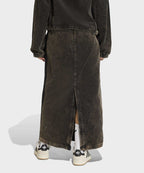 ADIDAS ADIDAS Corduroy Maxi Skirt - Black