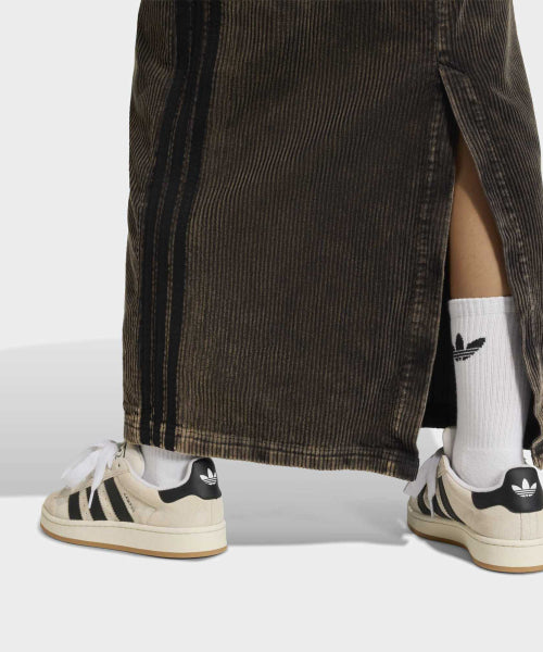 ADIDAS ADIDAS Corduroy Maxi Skirt - Black
