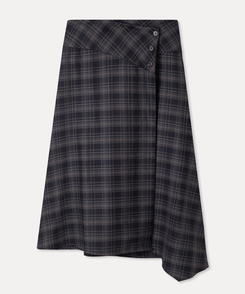 MIXXO MIXXO Checked Skirt C