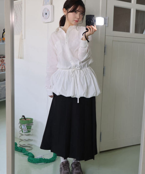 MIXXO MIXXO Shirt Midi Dress C