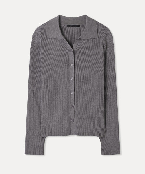MIXXO MIXXO Cardigan Collar Neck