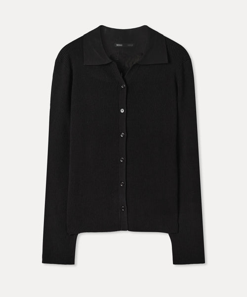 MIXXO MIXXO Cardigan Collar Neck