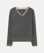 MIXXO MIXXO V-neck layered pullover Women