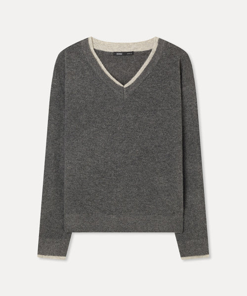 MIXXO MIXXO V-neck layered pullover Women
