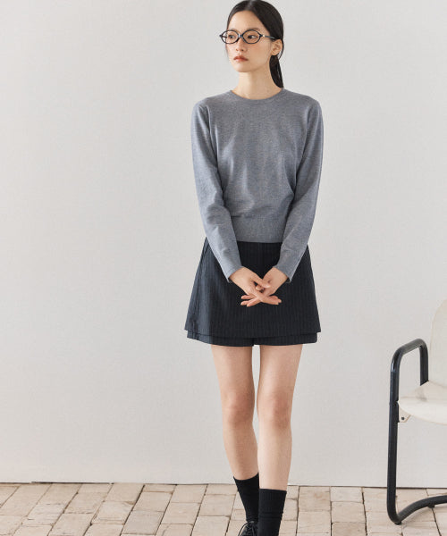 MIXXO MIXXO Knitwear Round Neck Pullover