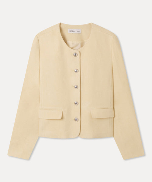 MIXXO MIXXO Jacket Round Tweed (C, S)