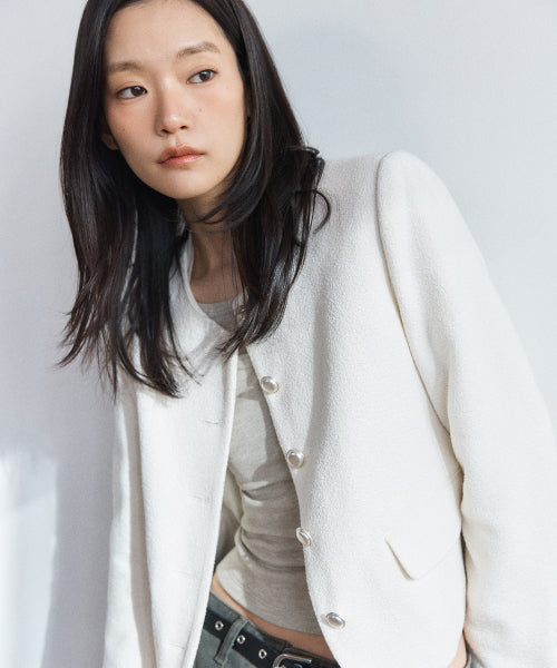 MIXXO MIXXO Jacket Round Tweed (C, S)
