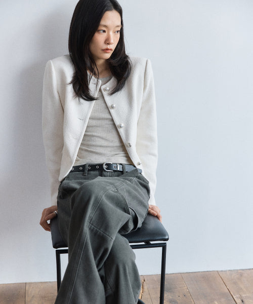 MIXXO MIXXO Jacket Round Tweed (C, S)