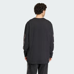 ADIDAS ADIDAS Graphic Long Sleeve Tee - Black