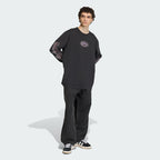 ADIDAS ADIDAS Graphic Long Sleeve Tee - Black