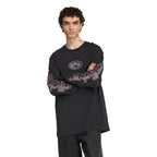 ADIDAS ADIDAS Graphic Long Sleeve Tee - Black