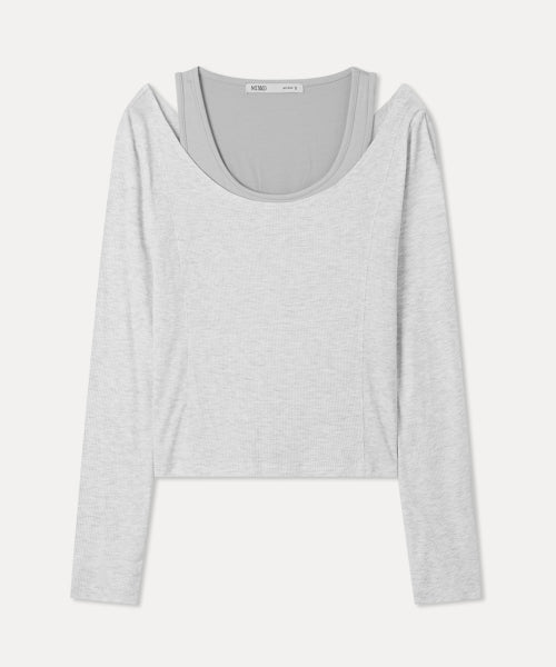 MIXXO MIXXO T-Shirt Layered Long Sleeve (C)