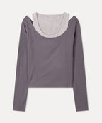 MIXXO MIXXO T-Shirt Layered Long Sleeve (C)