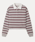MIXXO MIXXO T-Shirt Cropped Multi-Stripe