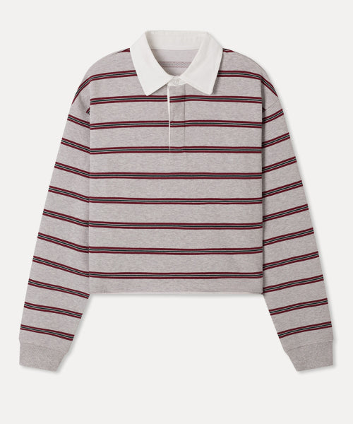 MIXXO MIXXO T-Shirt Cropped Multi-Stripe