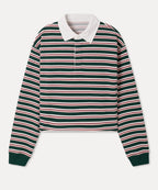 MIXXO MIXXO T-Shirt Cropped Multi-Stripe