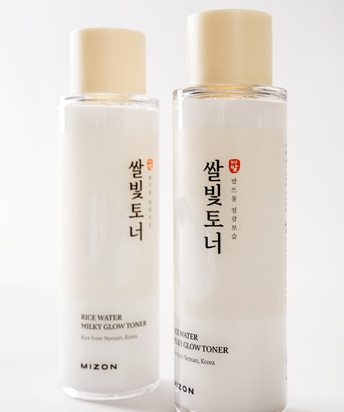 MIZON Rice-colored toner toner 150ML + Rice-colored chewy pack foam 150ML set + rabbit hair band gift