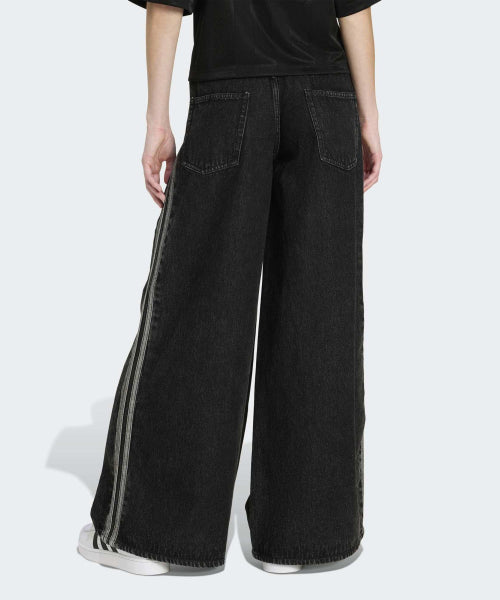ADIDAS ADIDAS Firebird Denim Track Pants - Black