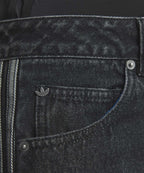 ADIDAS ADIDAS Firebird Denim Track Pants - Black