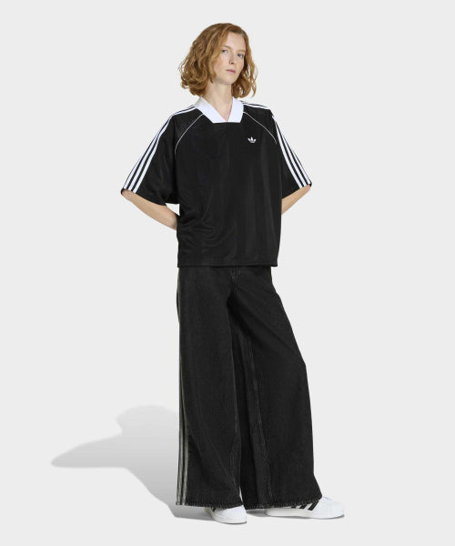 ADIDAS ADIDAS Firebird Denim Track Pants - Black