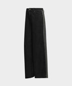 ADIDAS ADIDAS Firebird Denim Track Pants - Black