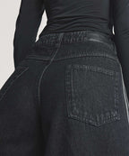 ADIDAS ADIDAS Firebird Denim Track Pants - Black