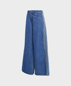 ADIDAS ADIDAS Firebird Denim Track Pants - Blue